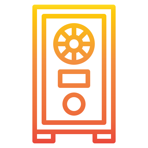 Safe box icon