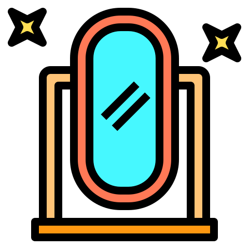 Full length mirror icon