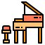 Grand piano 图标 64x64