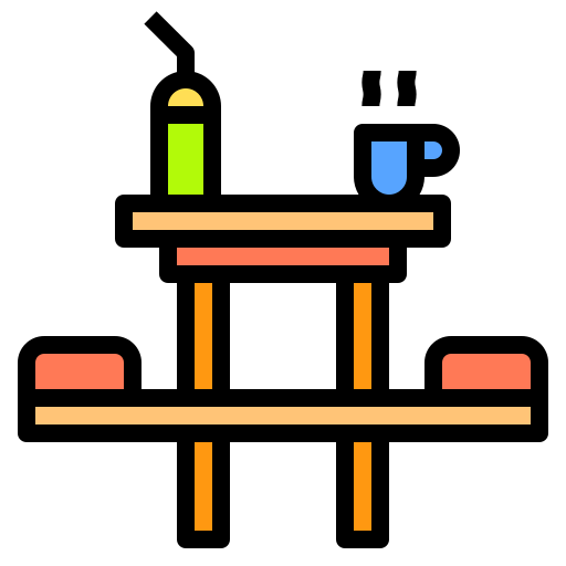 Dinner table icon
