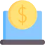 Цифровые деньги иконка 64x64
