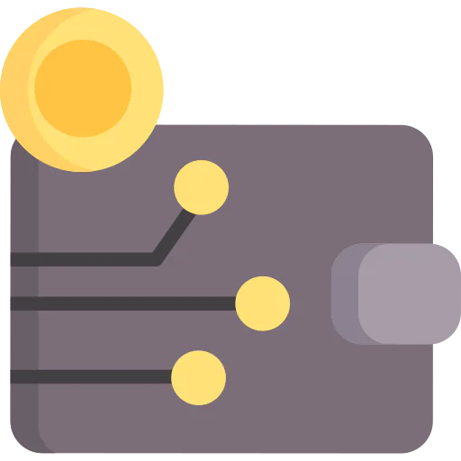 Digital wallet icon