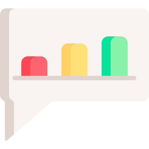 Bar graph icon