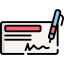 Cheque icon 64x64