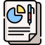 Business report icon 64x64