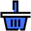 Shopping basket icon 64x64