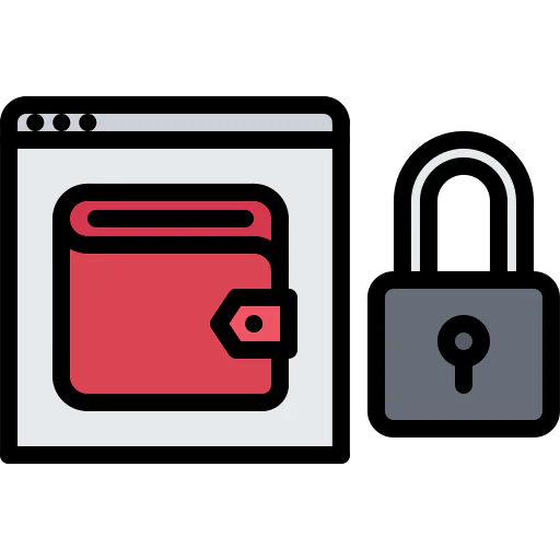 Digital wallet icon
