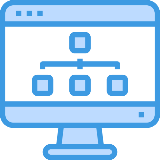 Flow chart icon