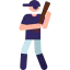 Baseball player icon 64x64
