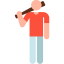 Baseball player icon 64x64