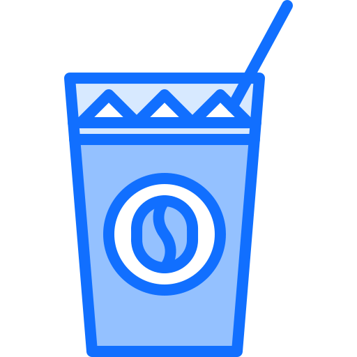 Cold coffee icône