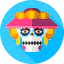 Mexican skull 图标 64x64