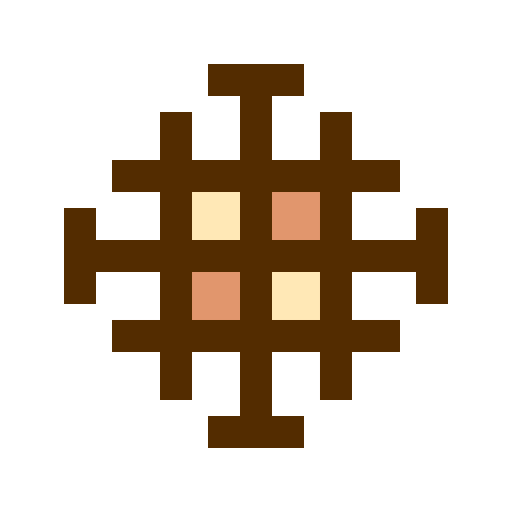 Jerusalem cross icon
