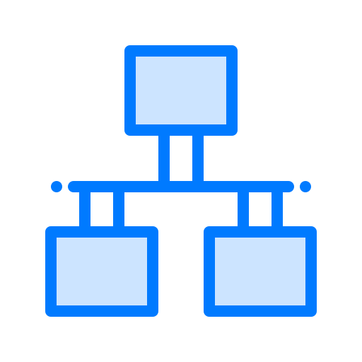 Flow chart icon