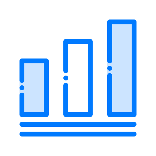 Bar graph icon
