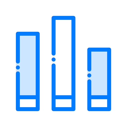 Bar graph icon