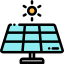 Solar energy icon 64x64