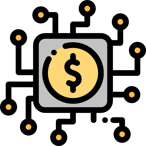 Banking system icon