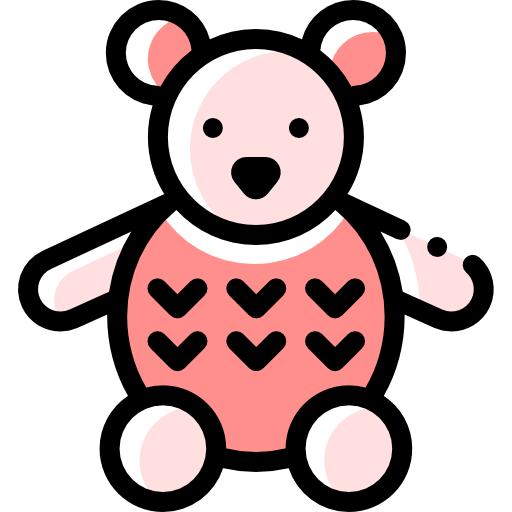 Teddy bear icon