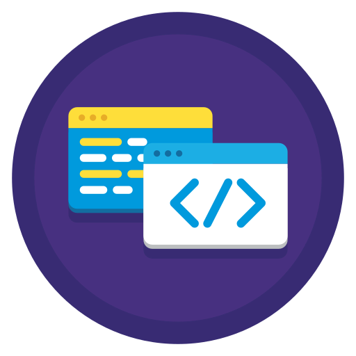 Coding icône