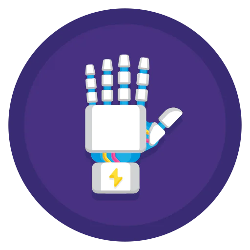 Robotic hand 图标