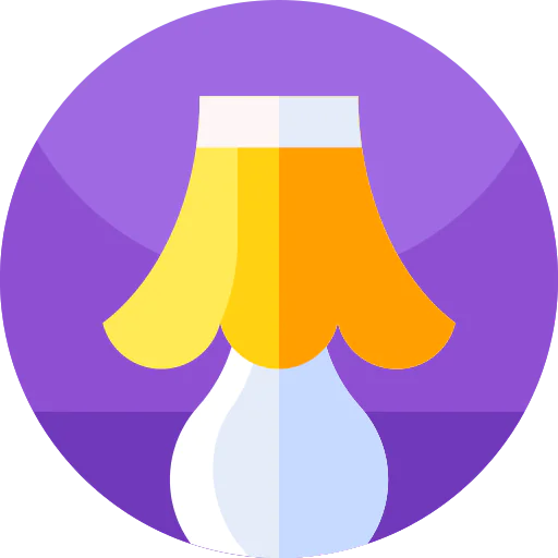 Table lamp icon