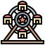 Ferris wheel アイコン 64x64