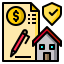 Страхование дома иконка 64x64