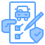 Car insurance icon 64x64