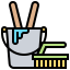 Cleaning tools icon 64x64