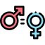 Gender equality icon 64x64