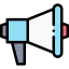 Megaphone Ikona 64x64