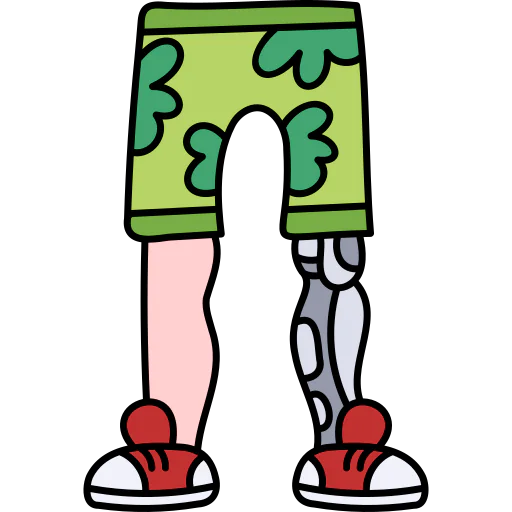 Robotic leg ícono