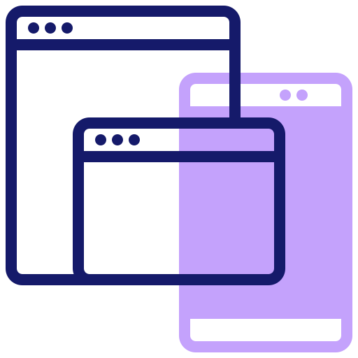 Responsive website ícono