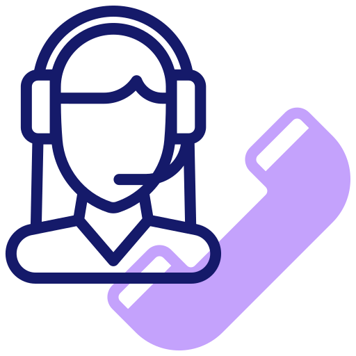 Call center agent icon
