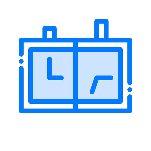 Chess clock icon