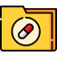 Medical file icon 64x64
