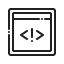 Coding アイコン 64x64