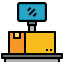 Weighing scale icon 64x64