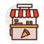 Food stand icon 64x64
