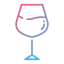 Wine glass icon 64x64