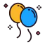 Balloons icon 64x64