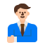Businessman icon 64x64