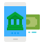 Mobile banking icon 64x64