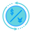 Money exchange icon 64x64