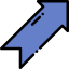 Diagonal arrow 상 64x64