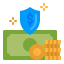Investment insurance icon 64x64