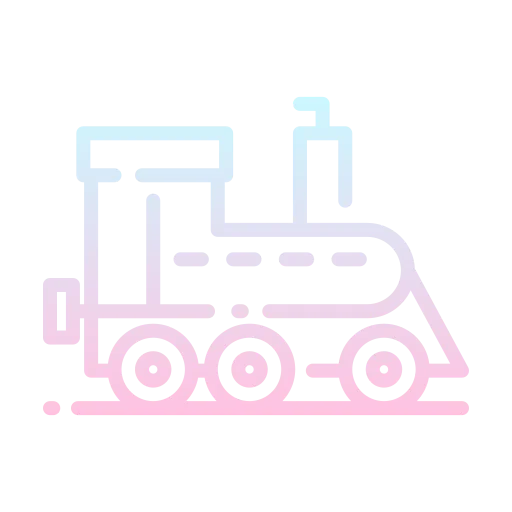 Train toy icon