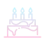 Birthday cake icon 64x64