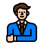 Businessman icon 64x64